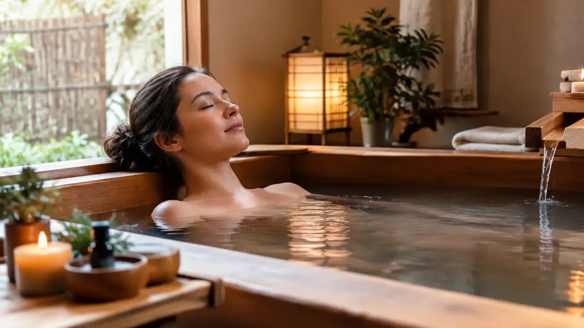 Rituel du bain japonais à la maison : plongez dans une expérience relaxante et revitalisante